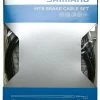 Shimano Jeu De Câbles De Frein MTB Acier Inoxydable Avant/arrière 1 Shimano Jeu De Câbles De Frein MTB Acier Inoxydable Avant/arrière -Pièces VTT Soldes Magasin 53390