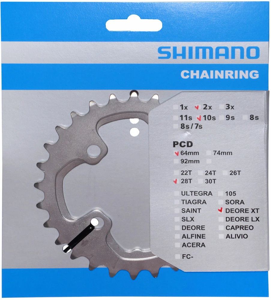 Shimano Plateau XT Pour FC-M785 28 Dents (AJ) 3 Shimano Plateau XT Pour FC-M785 28 Dents (AJ)
