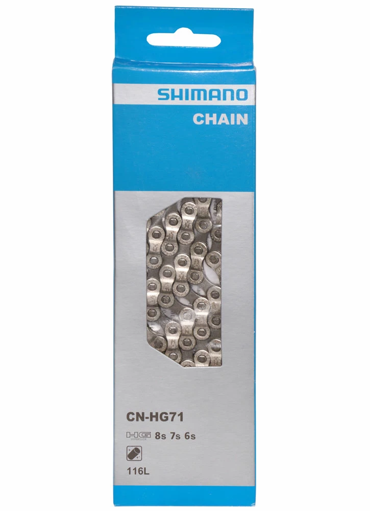 Shimano CN-HG71C Chaîne 6/7/8 Vitesses Avec Quick-Link 4 Shimano CN-HG71C Chaîne 6/7/8 Vitesses Avec Quick-Link – Image 2