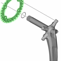 Shimano DEORE FC-M5100 Plateau 10/11 Vitesses -Pièces VTT Soldes Magasin Shimano DEORE FC M5100 Kettenblatt