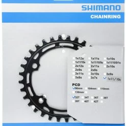 Shimano DEORE FC-M5100 Plateau 10/11 Vitesses -Pièces VTT Soldes Magasin Shimano DEORE FC M5100 Kettenblatt 32T Y0LA32000