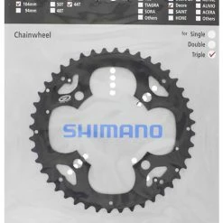 Shimano Plateau DEORE Pour FC-M530/531/532/533/590/591 -Pièces VTT Soldes Magasin Shimano DEORE Kettenblatt fur FC M530 44T KSR Y1GX98060