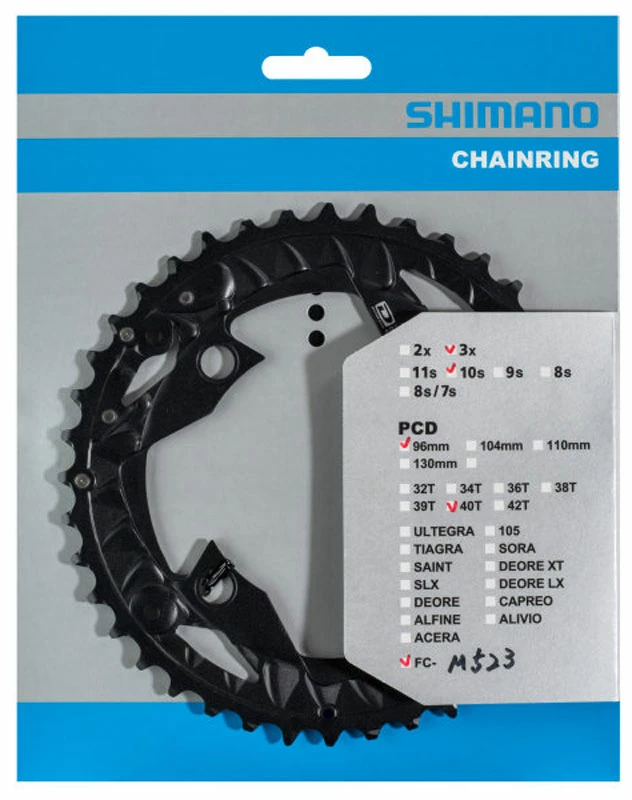 Shimano FC-M523 Plateau De Pédalier 6 Shimano FC-M523 Plateau De Pédalier – Image 4