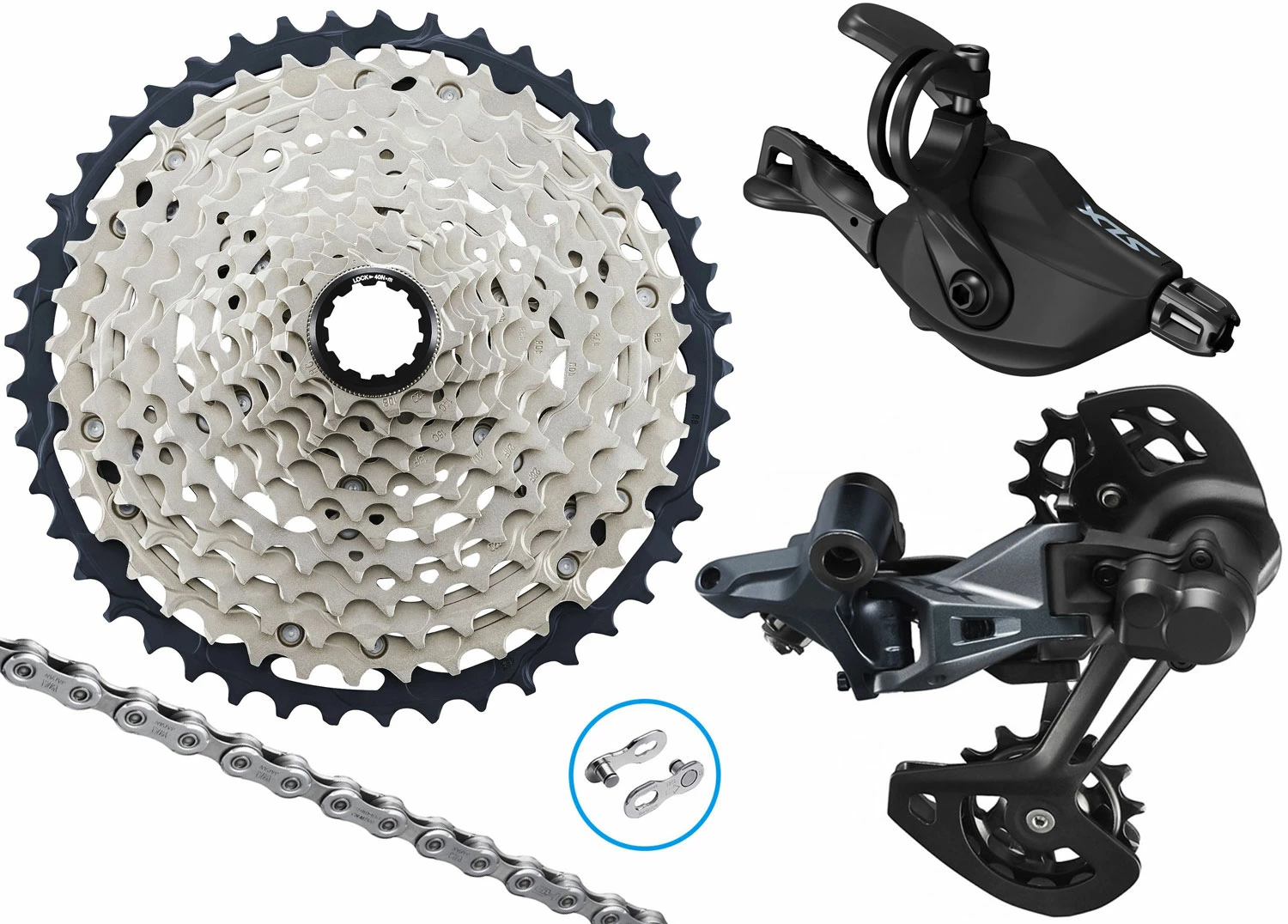 Shimano SLX M7100 Kit De Mise à Niveau 1x12 Vitesses 10-45 Collier De Serrage 3 Shimano SLX M7100 Kit De Mise à Niveau 1x12 Vitesses 10-45 Collier De Serrage