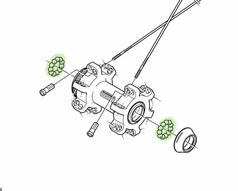 Shimano Billes En Acier 1/4" (emballage Atelier 300) 6 Shimano Billes En Acier 1/4" (emballage Atelier 300) – Image 4