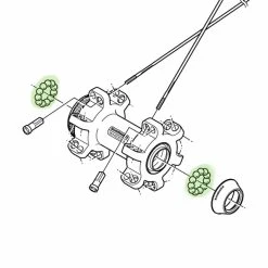 Shimano Billes En Acier 3/16" (emballage Atelier 300) -Pièces VTT Soldes Magasin Shimano Stahl Kugeln 3 16 300er Werkstattverpackung Y13098621 c