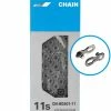 Shimano CN-HG601 Chaîne à 11 Vitesses Avec Quick-Link -Pièces VTT Soldes Magasin Shimano 11 fach Kette CN HG601 mit Quick Link 20046473 0