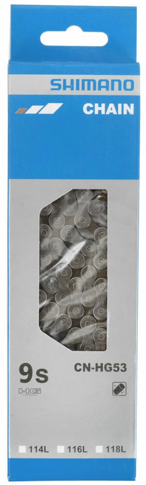 Shimano Chaîne CN-HG53 à 9 Vitesses 3 Shimano Chaîne CN-HG53 à 9 Vitesses