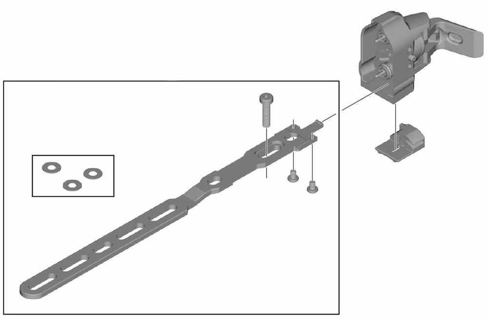 Shimano Di2 BM-DN100-L Porte-piles Long Externe 4 Shimano Di2 BM-DN100-L Porte-piles Long Externe – Image 2