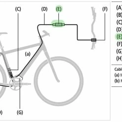 Shimano Di2 EW-JC200 Jonction 6 Shimano Di2 EW-JC200 Jonction -Pièces VTT Soldes Magasin Shimano Di2 Stromkabel Verbindung EW JC200 IEWJC200 b