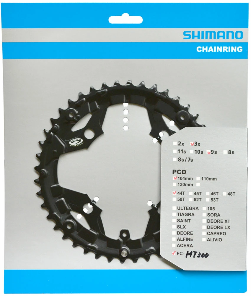 Shimano FC-MT300 Plateau De Pédalier 3 Shimano FC-MT300 Plateau De Pédalier