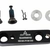 Shimano SM-MA-R160D/D Adaptateur De Montage à Plat Pour Rotor Arrière De 160mm -Pièces VTT Soldes Magasin Shimano Flat Mount Adapter 160mm SM MA R160DD ISMMAR160DDB a