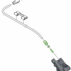 Shimano Kit De Raccordement De Câble Pour SM-BH59 Flat-Mount -Pièces VTT Soldes Magasin Shimano Leitungsanschluss Set fur SM BH59 fur Flat Mount Y8AL98020 a