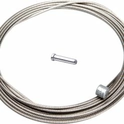 Shimano MTB/Tandem Acier Inoxydable Câble De Frein SUS 1,6mm X 3500mm -Pièces VTT Soldes Magasin Shimano MTB Tandem Edelstahl SUS Bremszug 1 6mm x 3500mm Y80Z35013