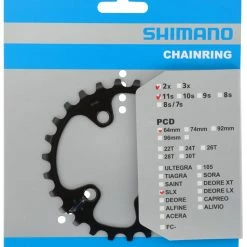 Shimano SLX 2x11-speed Plateau FC-M7000 -Pièces VTT Soldes Magasin Shimano SLX 2x11 fach Kettenblatt FC M7000 20048366 d