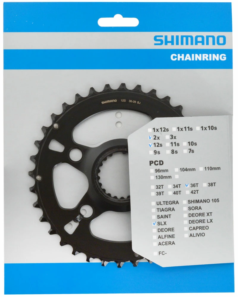 Shimano SLX FC-M7100 Plateau 2x12 Vitesses 4 Shimano SLX FC-M7100 Plateau 2x12 Vitesses – Image 2