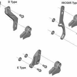 Shimano SM-CD800 Guide-chaîne -Pièces VTT Soldes Magasin Shimano SM CD800 Typen d