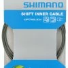 Shimano Câble De Commande Optislick 1,2mm X 2100mm 1 Shimano Câble De Commande Optislick 1,2mm X 2100mm -Pièces VTT Soldes Magasin Shimano Schaltzug Optislick 1 2mm x 2100mm Y60198100 a