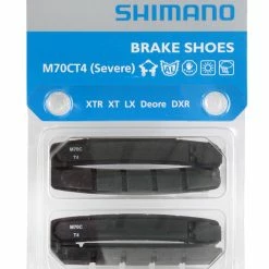 Shimano M70CT4 Patins De Frein V-Brake Pour XTR/XT/LX/DEORE (usage Extrême) 5 Shimano M70CT4 Patins De Frein V-Brake Pour XTR/XT/LX/DEORE (usage Extrême) -Pièces VTT Soldes Magasin Shimano V Brake Belage Deore M70CT4 Extremeinsatz Y8A298062 2