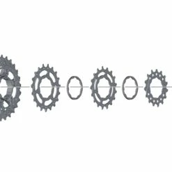 Shimano Bague De Fermeture Avec Bague D'espacement Pour CS-M8000 -Pièces VTT Soldes Magasin Shimano Verschlussring mit Distanzring fur CS M8000 Y1RK98010 d