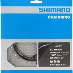 Shimano XT SM-CRM81 11-speed Plateau Pour FC-M8000 34 Dents -Pièces VTT Soldes Magasin Shimano XT 11 fach Kettenblatt SM CRM81 34 Zahne fur FC M8000 1 ISMCRM81A4 c