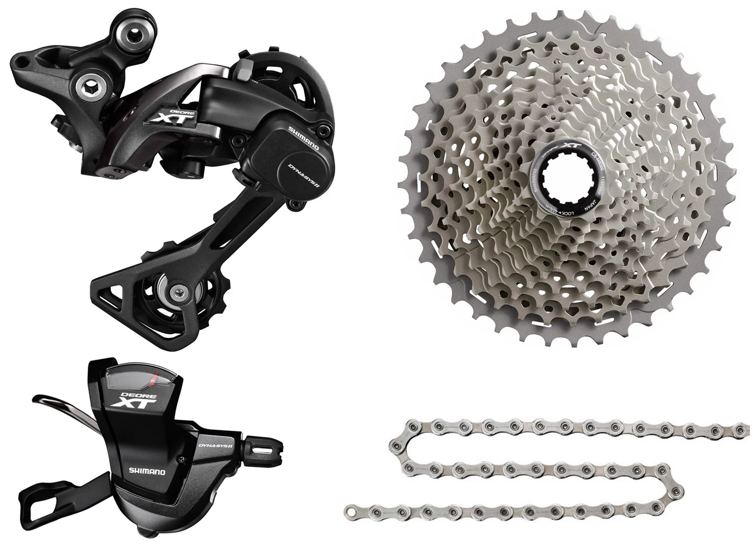 Shimano XT M8000 1x11 Kit De Mise à Niveau 11-42 Collier De Serrage 2 Shimano XT M8000 1x11 Kit De Mise à Niveau 11-42 Collier De Serrage