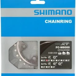 Shimano Plateau XT FC-M8000 2 Vitesses 26T (BC) -Pièces VTT Soldes Magasin Shimano XT 2 fach Kettenblatt FC M8000 26 Zahne BC Y1RL26000 b