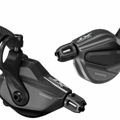 Shimano XT M8100 Groupe 2x12 Vitesses Collier 10-45 10 Shimano XT M8100 Groupe 2x12 Vitesses Collier 10-45 -Pièces VTT Soldes Magasin Shimano XT SL M8100 2x12 fach Schalthebel Set