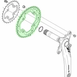 Pièces VTT Soldes Magasin -Pièces VTT Soldes Magasin XT Kettenblatt FC M785 aussencpKEkr2DwohFb